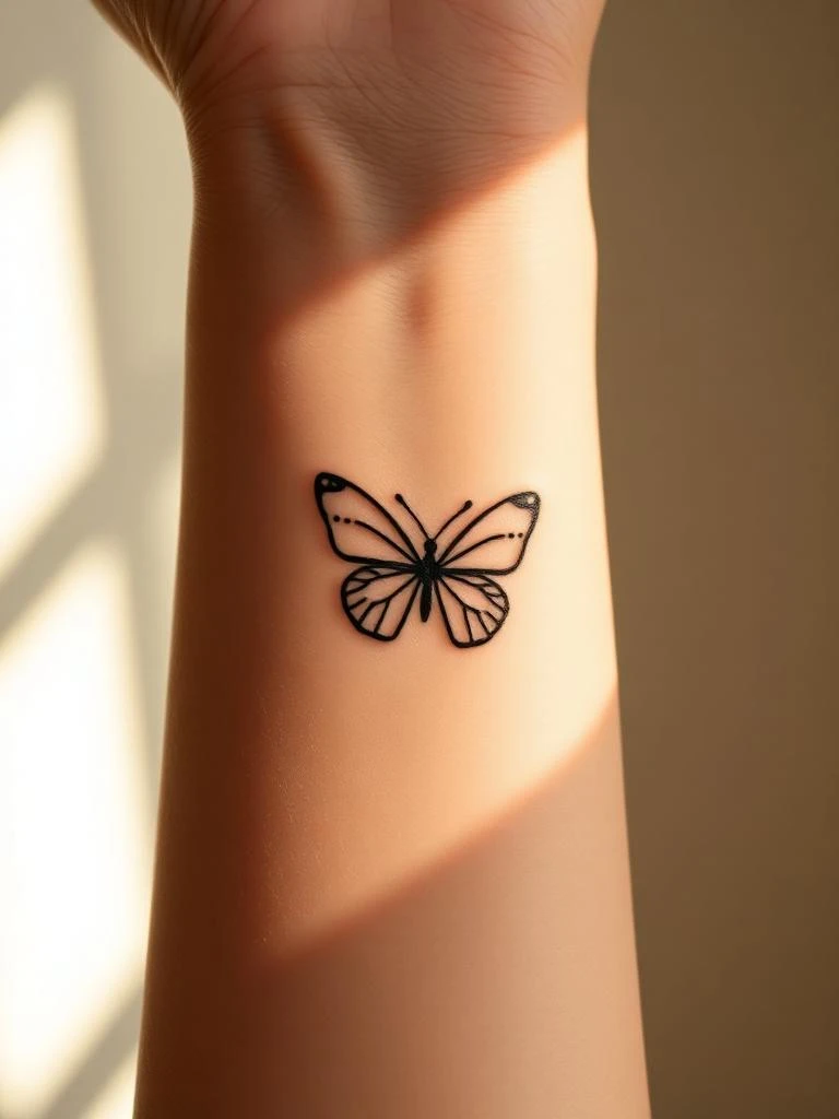 Minimalistische Tattoo-Ideen: 20+ Designs | Ausmalbilder