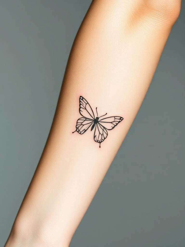 Minimalistische Tattoo-Ideen zum Ausmalen | Kreative Vorlagen