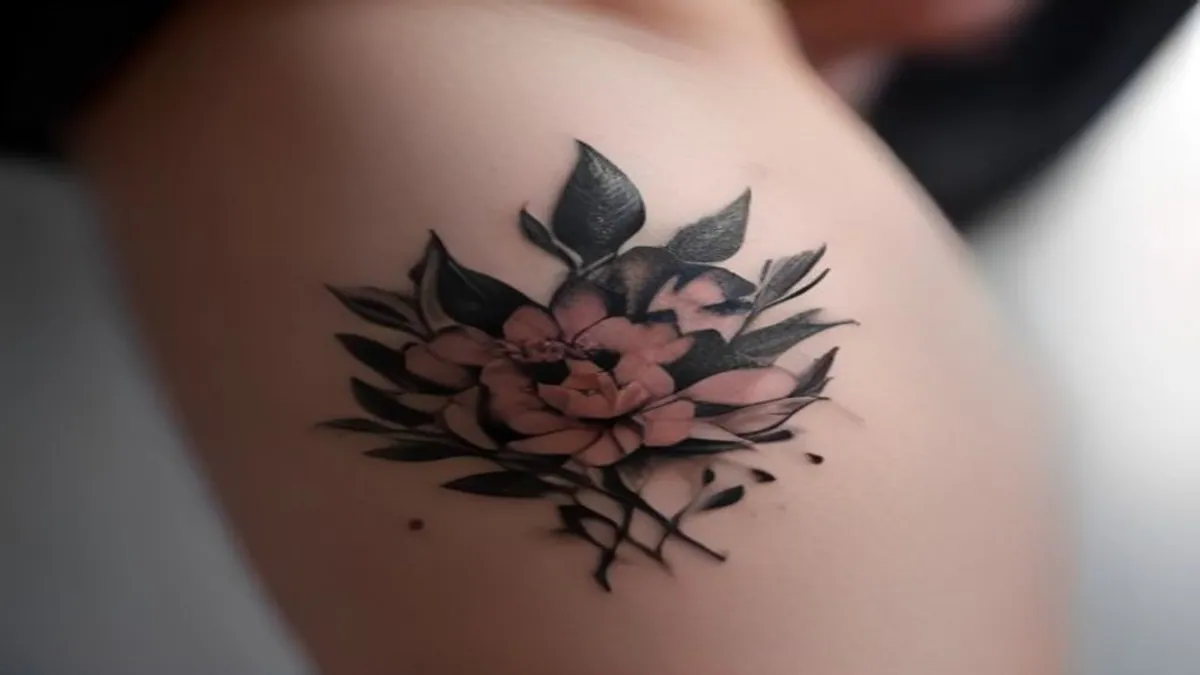 Fine Line Minimalist Botanical Tattoo Designs 2026