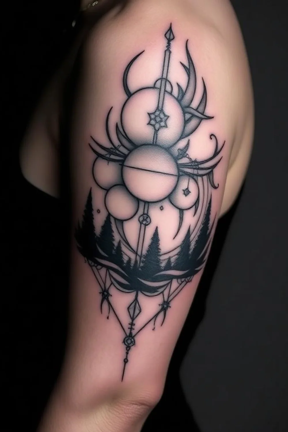 Minimalistische Tattoo-Ideen: 25+ Ausmalbilder | 2024
