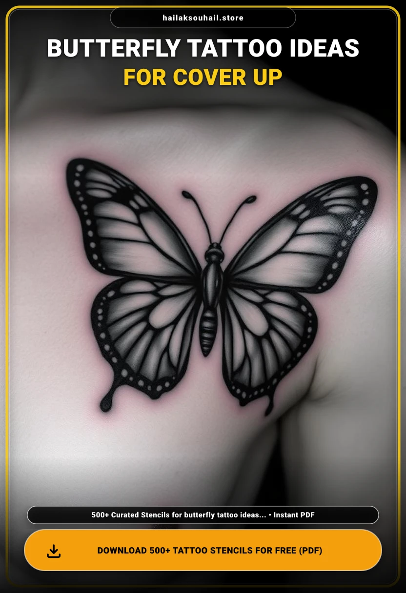 Butterfly Tattoo Ideas for Cover Up: 15+ Master Designs